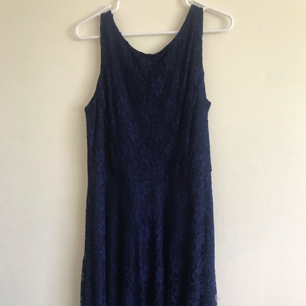 Navy Blue Formal Dress
